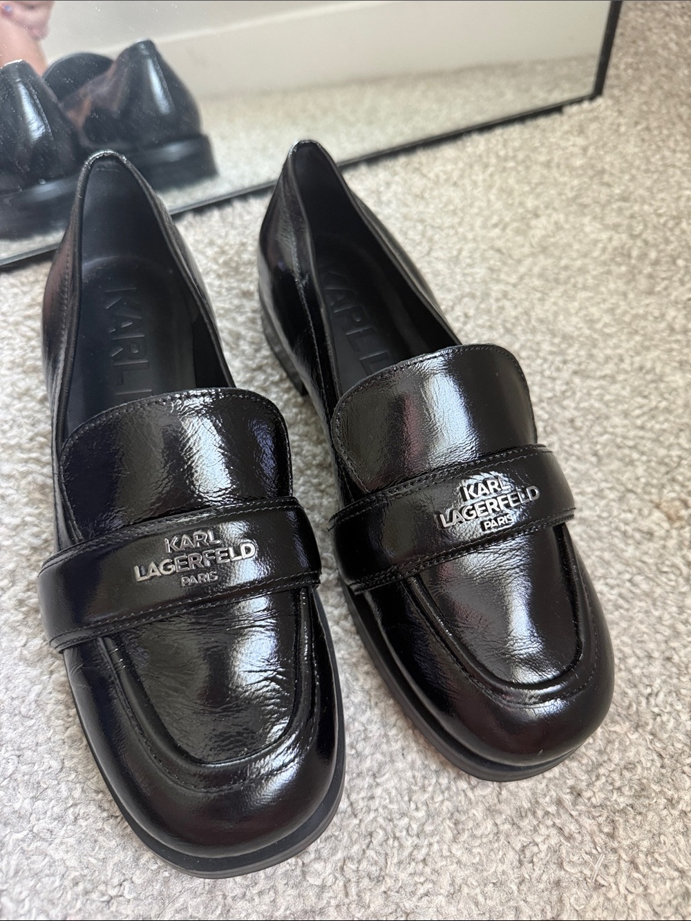 Karl Lagerfeld Paris Women’s Madlen Slip-on Loafer Flats